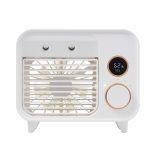GXZ-F853  New Oem 2000Mah Five Speeds Rechargeable Portable Mini Bladeless Desk Desktop Table Leafless Led Display Air Conditioning Fans
