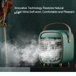 GXZ-Y3 Personal Household Stand Air Conditioner Fan Rechargeable Battery Evaporative Small Air Cooling Portable USB Mini Air Cooler Fan