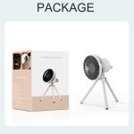 GXZ-F21 Newest 2023 camping fan,portable rechargeable usb desktop tripod fan,mini ceiling outdoor light fans