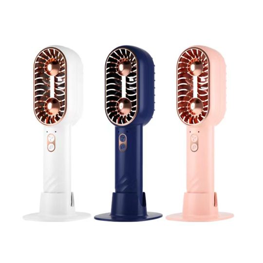 GXZ-F53  2024 New Fan Series Usb Rechargeable Fan Handy fan(double-blade)