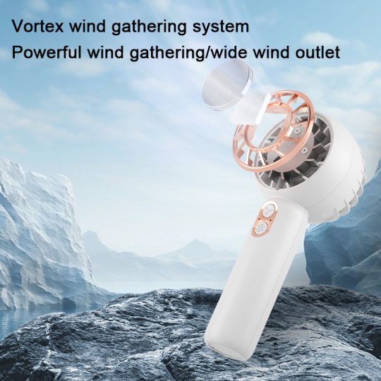 GXZ-F51 Handheld Refrigeration Fan USB Rechargeable cooling Fan