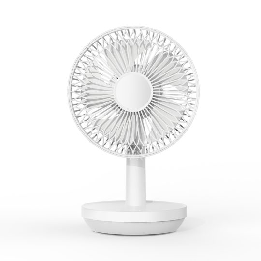 GXZ-F38A USB Desktop Fan Rechargeable Cooling Fan Atmosphere Light