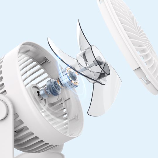GXZ-F70 Desktop fan---rechargeable 3000mAh